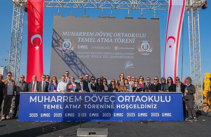 The Groundbreaking Ceremony of Muharrem Döveç Secondary School was Held